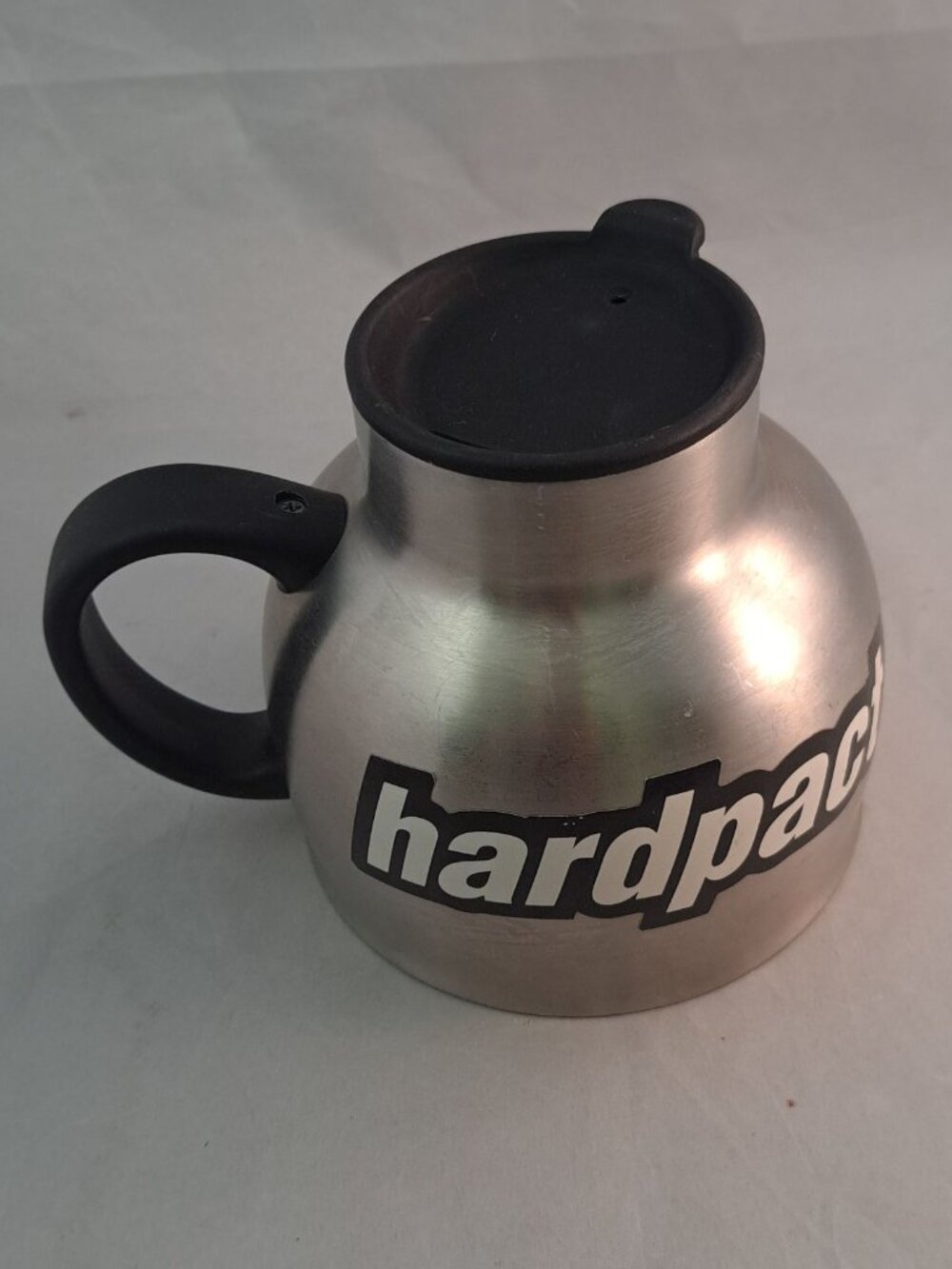 Non Tip Chubby Stainless Steel Mug With Lid 16 Oz Korea Hardpact